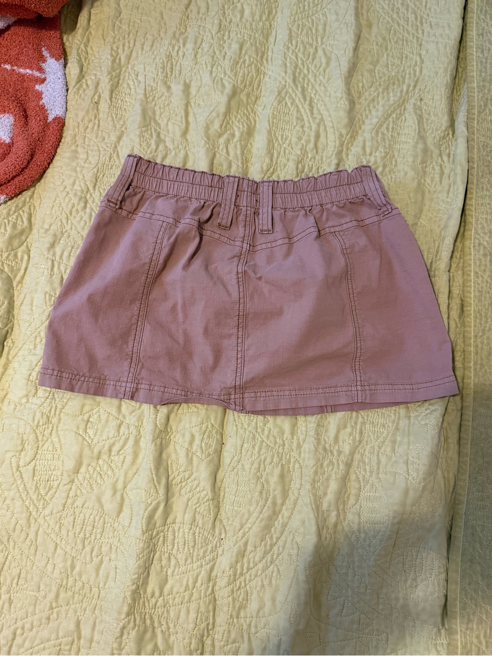 BDG XS Casual Tan Cargo Mini Skirt - Picture 4 of 5